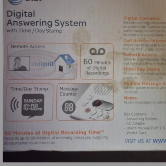 AT&T Digital Answering System Machine - Picture 8 of 8